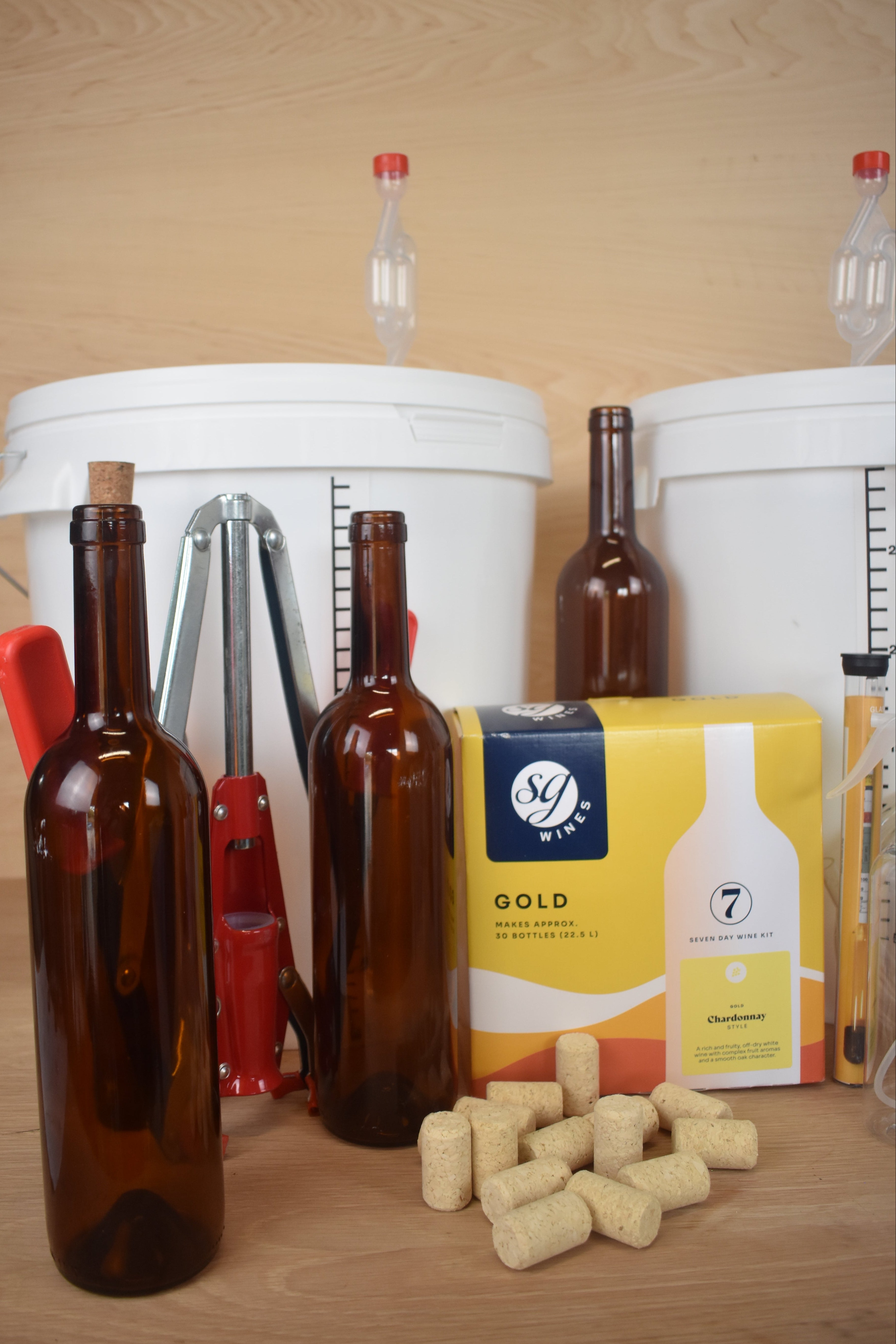 The Kitchen Sink 30 Bottle Wine Kit - Chardonnay