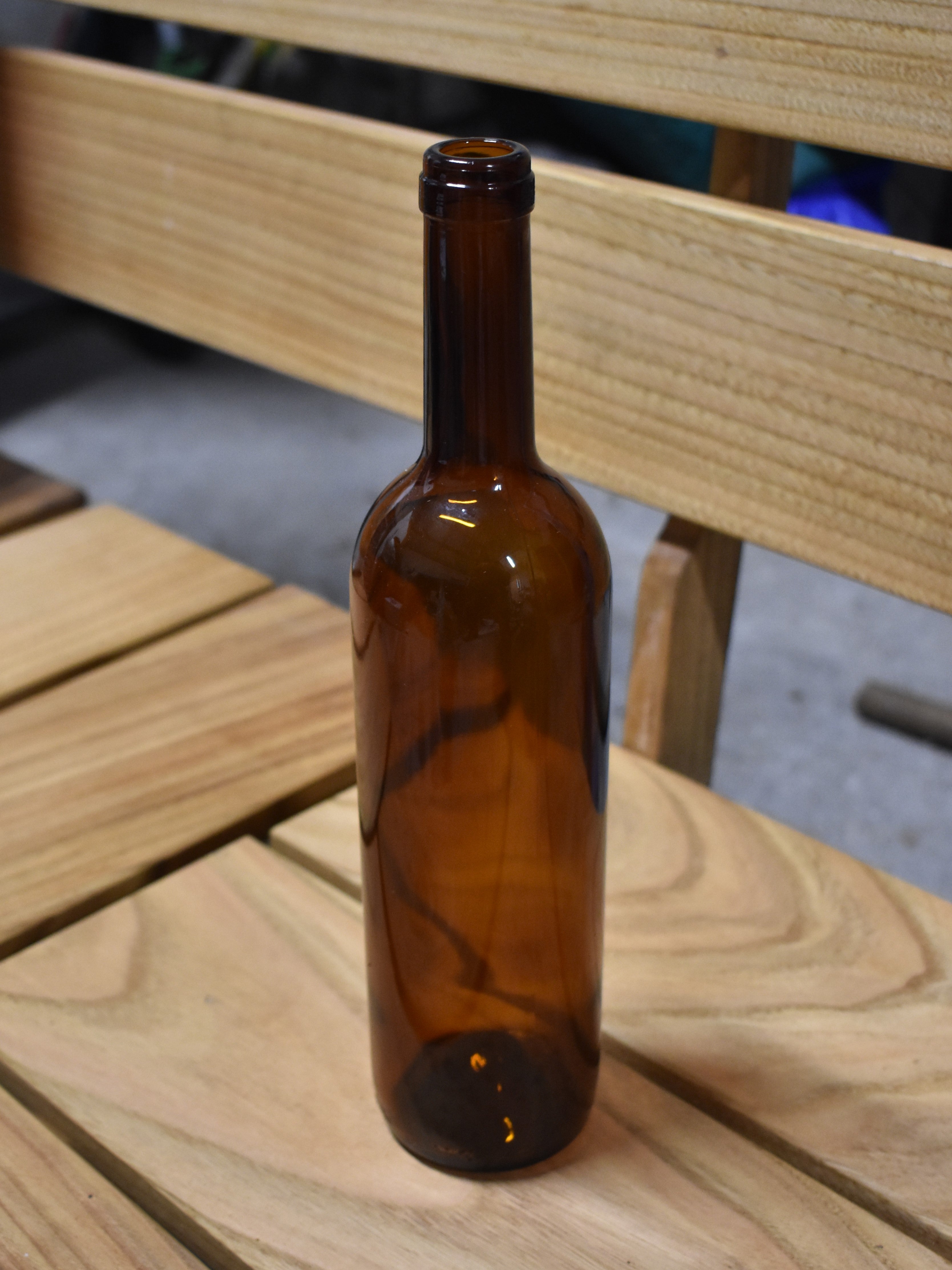 Brown 750ml Wine Bottles