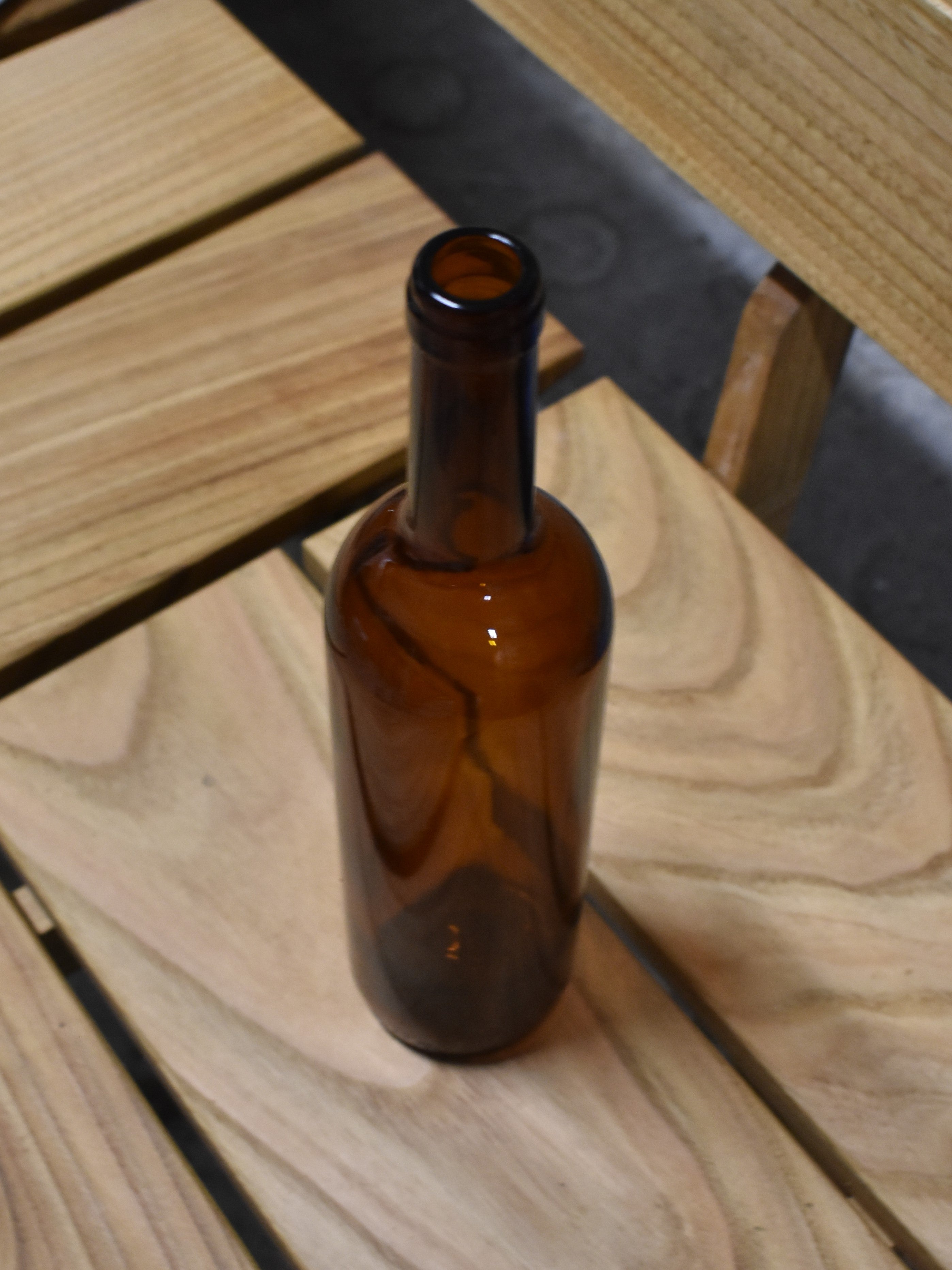 Brown 750ml Wine Bottles