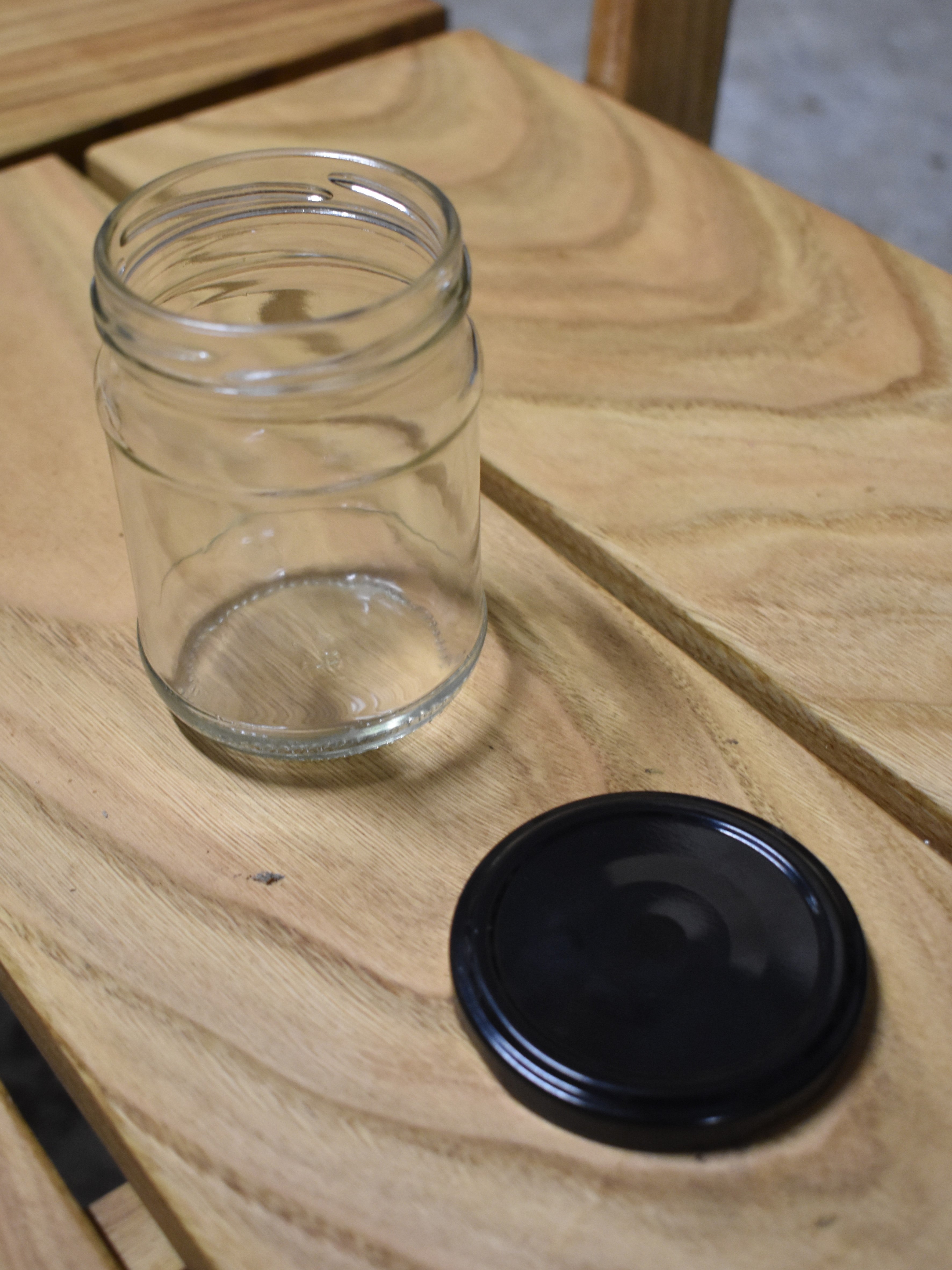 250ml Glass Jar with 66mm Twist off Lid