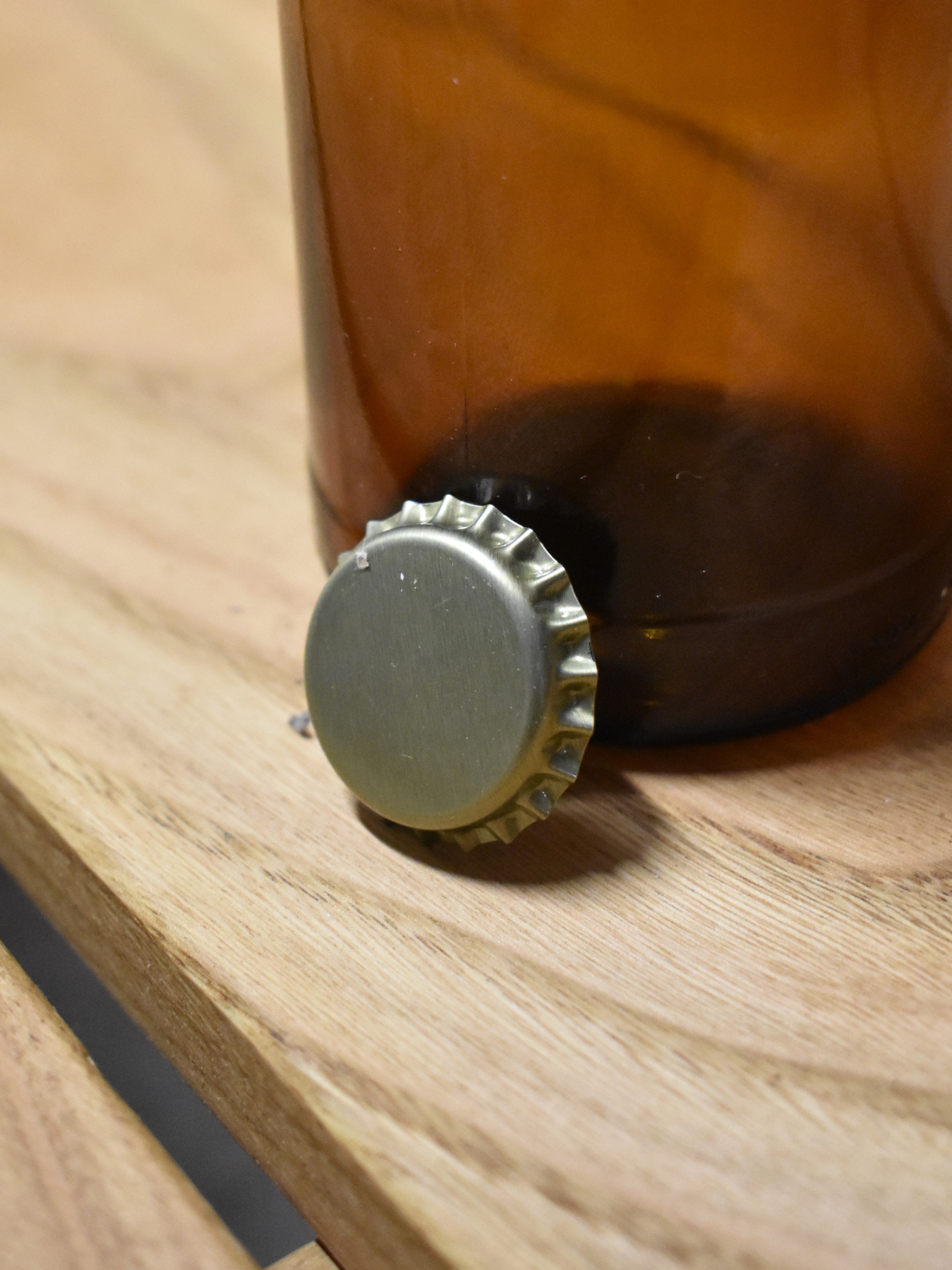 Crown Bottle Caps 26mm (Gold)