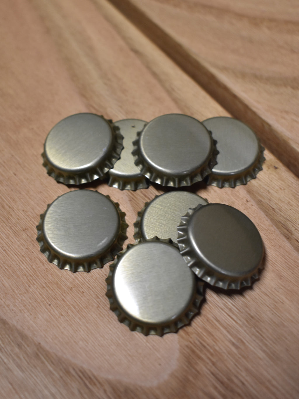 Crown Bottle Caps 26mm (Gold)