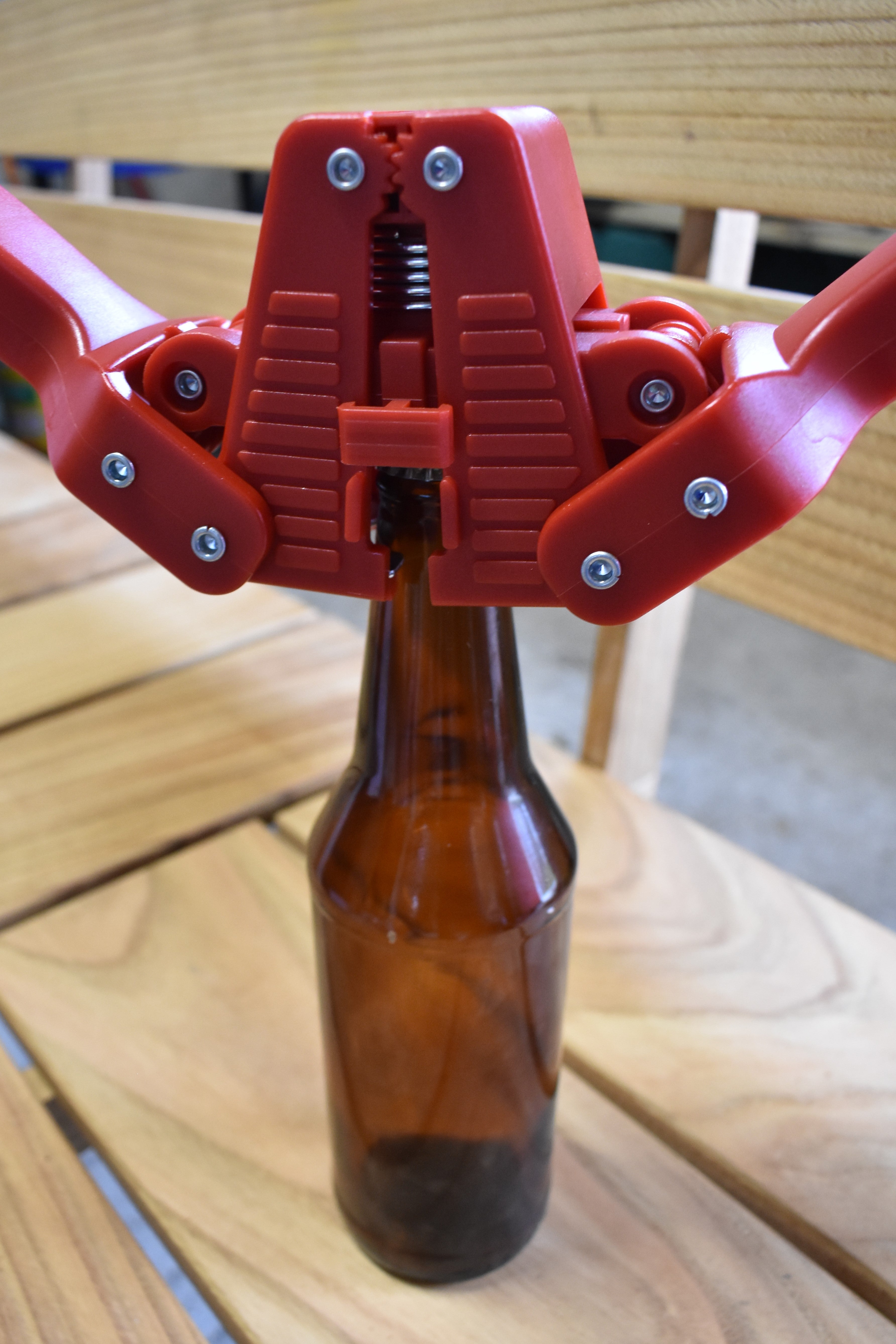 Plastic Double Wing Beer Bottle Capper Press