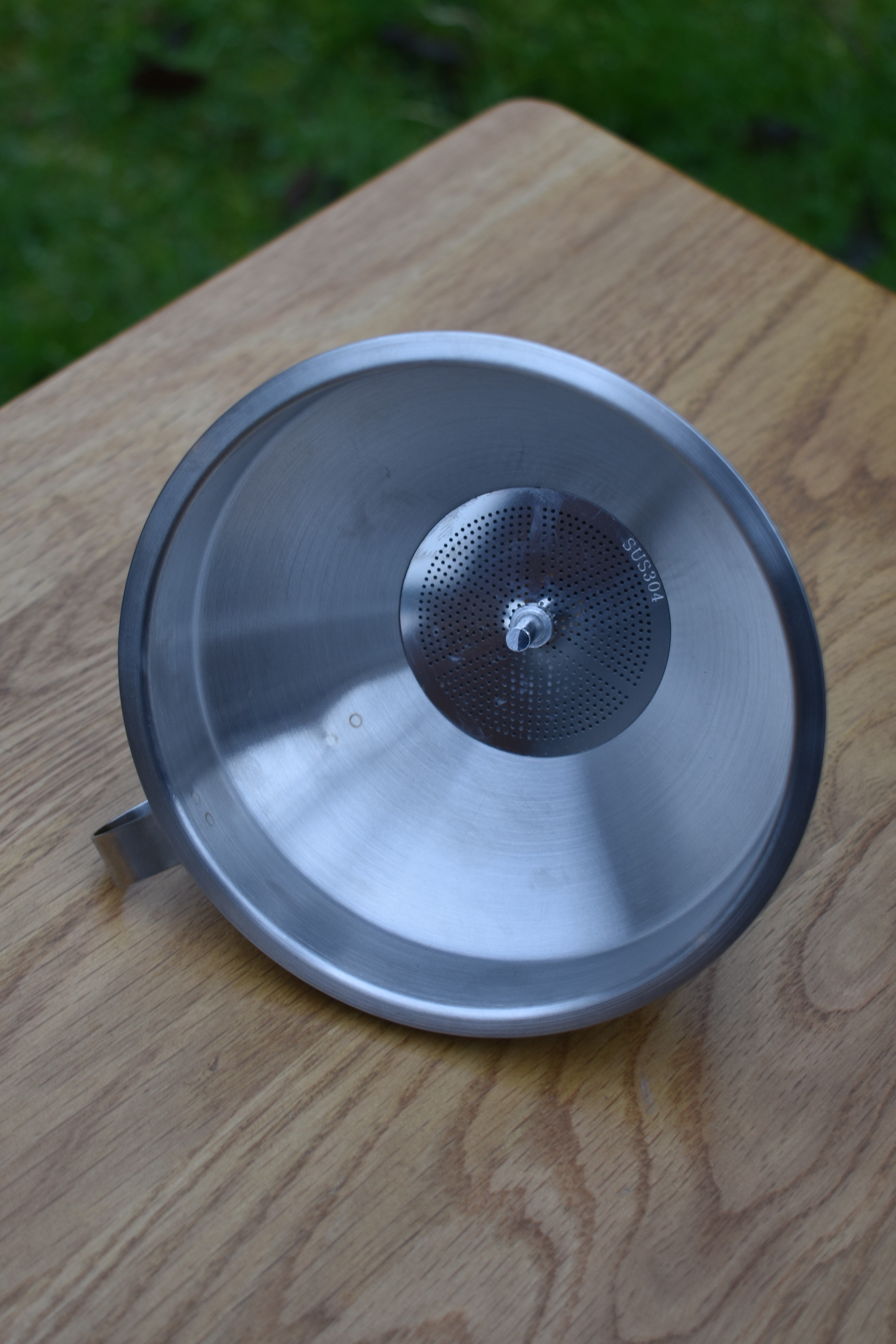 Stainless Steel Funnel with Strainer