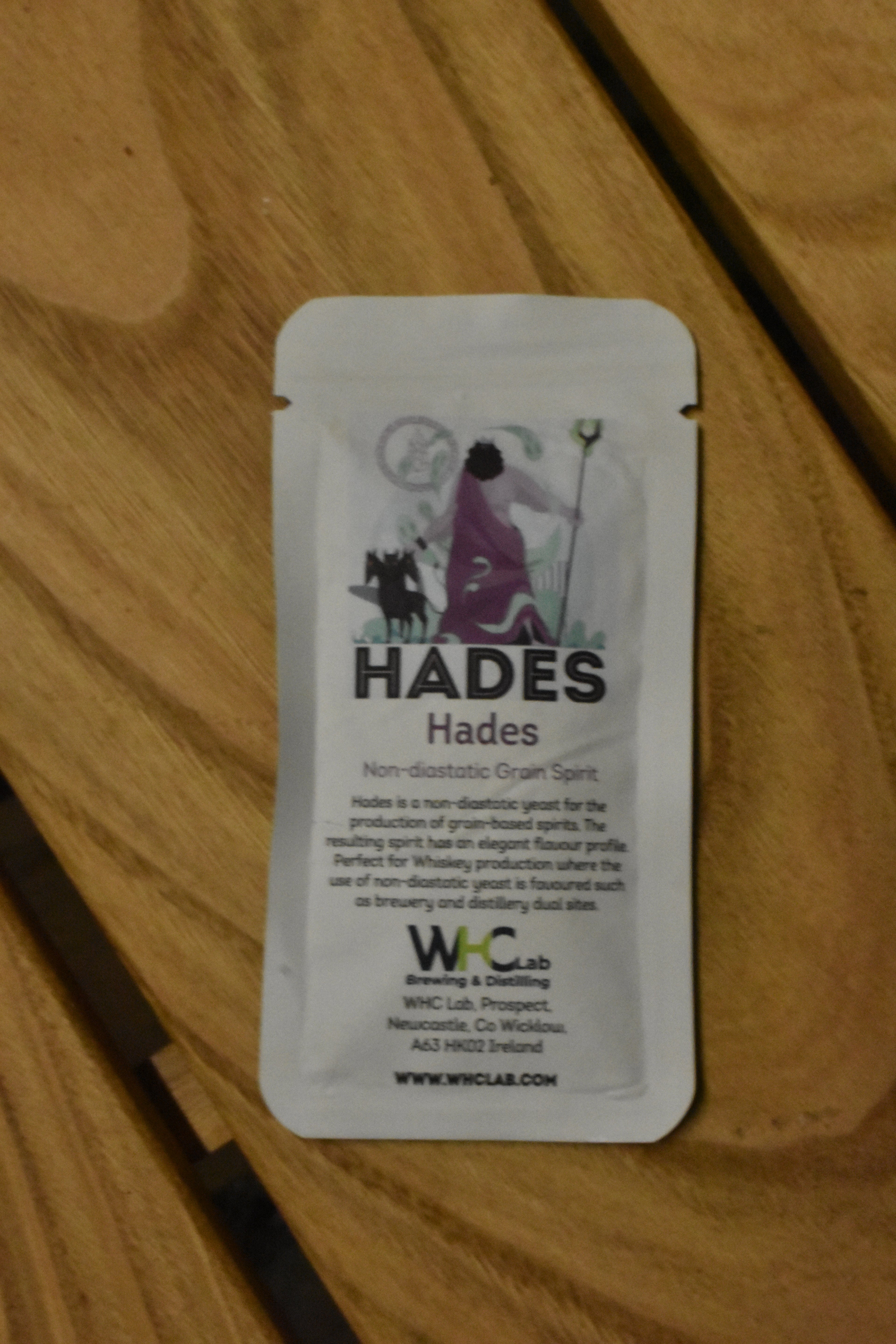 Hades Whiskey Grain Spirit Yeast | 22gram 35Litre