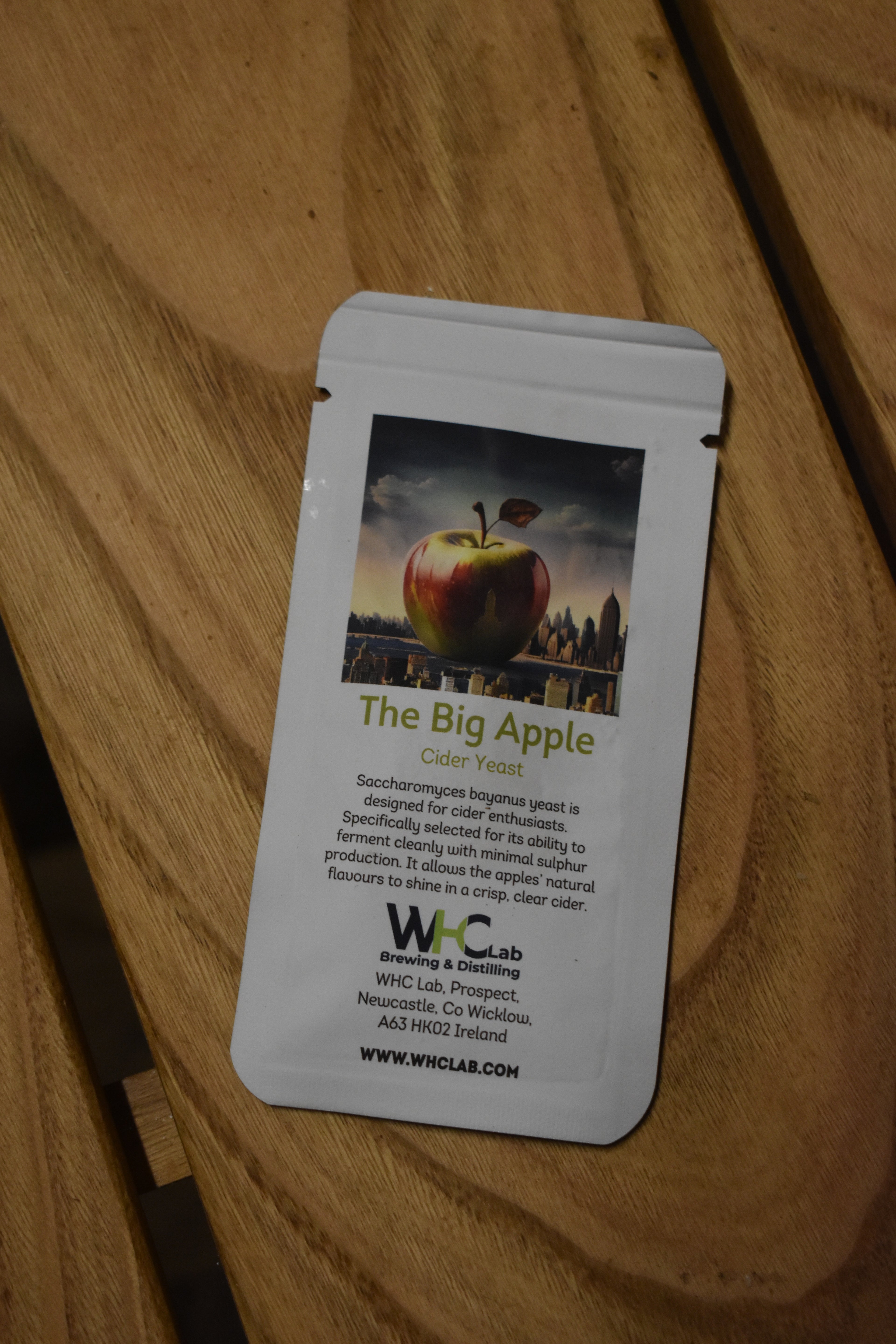 The Big Apple Yeast | Cider Yeast for Homebrewers (11 g)