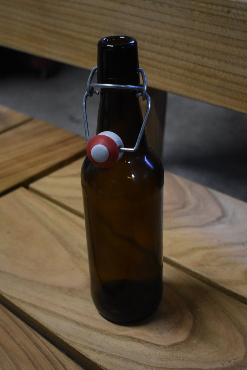 Reconditioned 500ml Swing Top Brown Glass Bottles