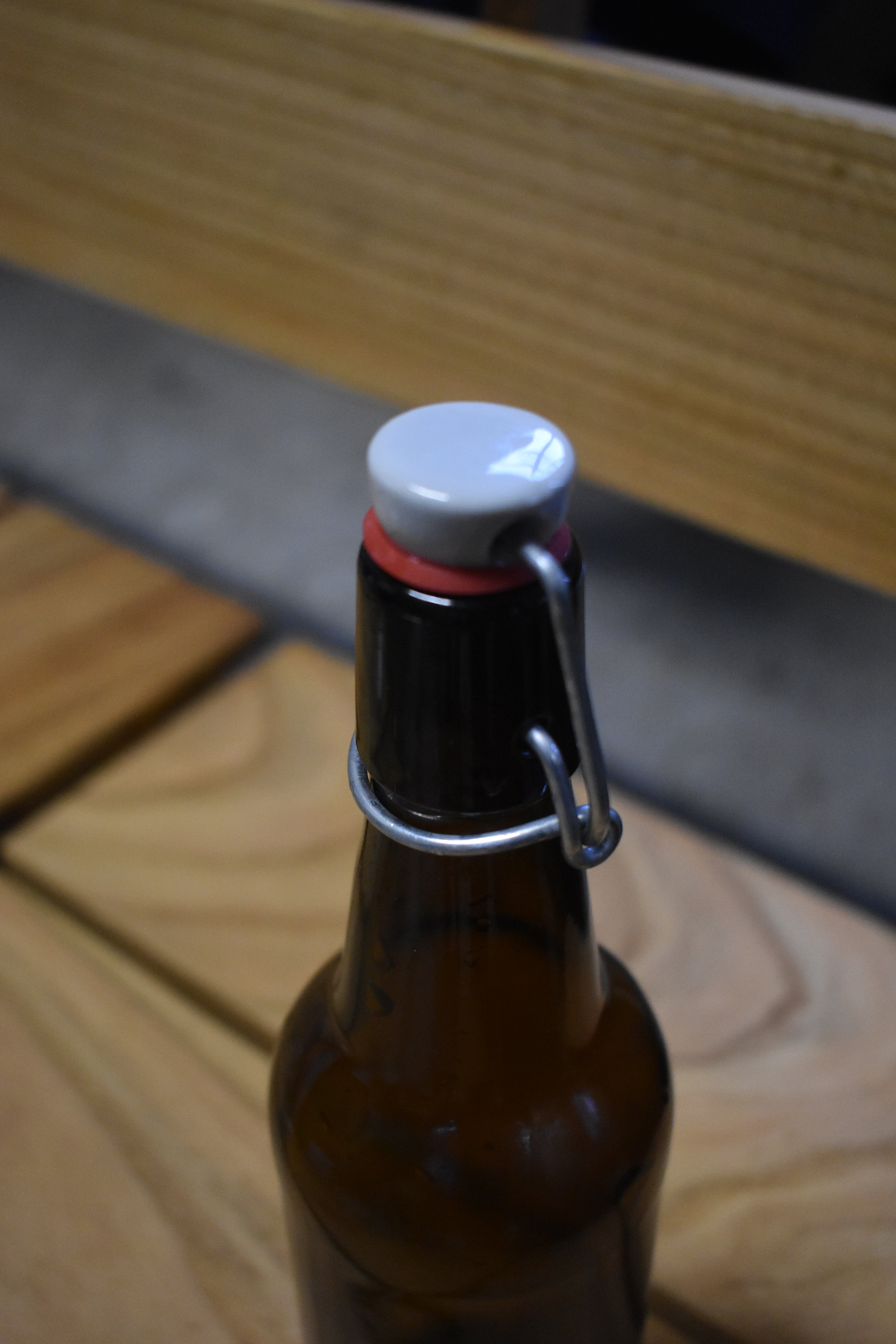 Reconditioned 500ml Swing Top Brown Glass Bottles