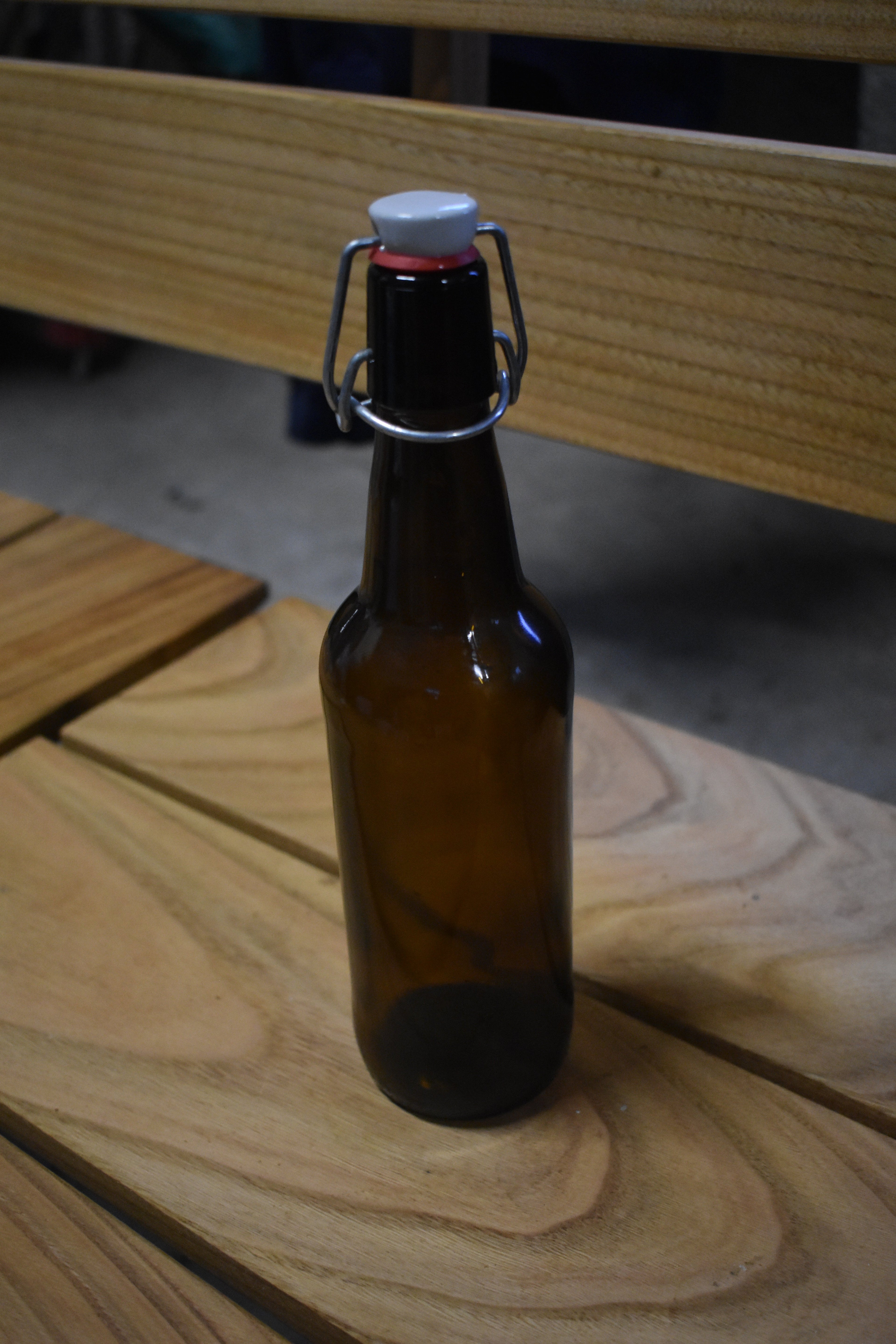 Reconditioned 500ml Swing Top Brown Glass Bottles