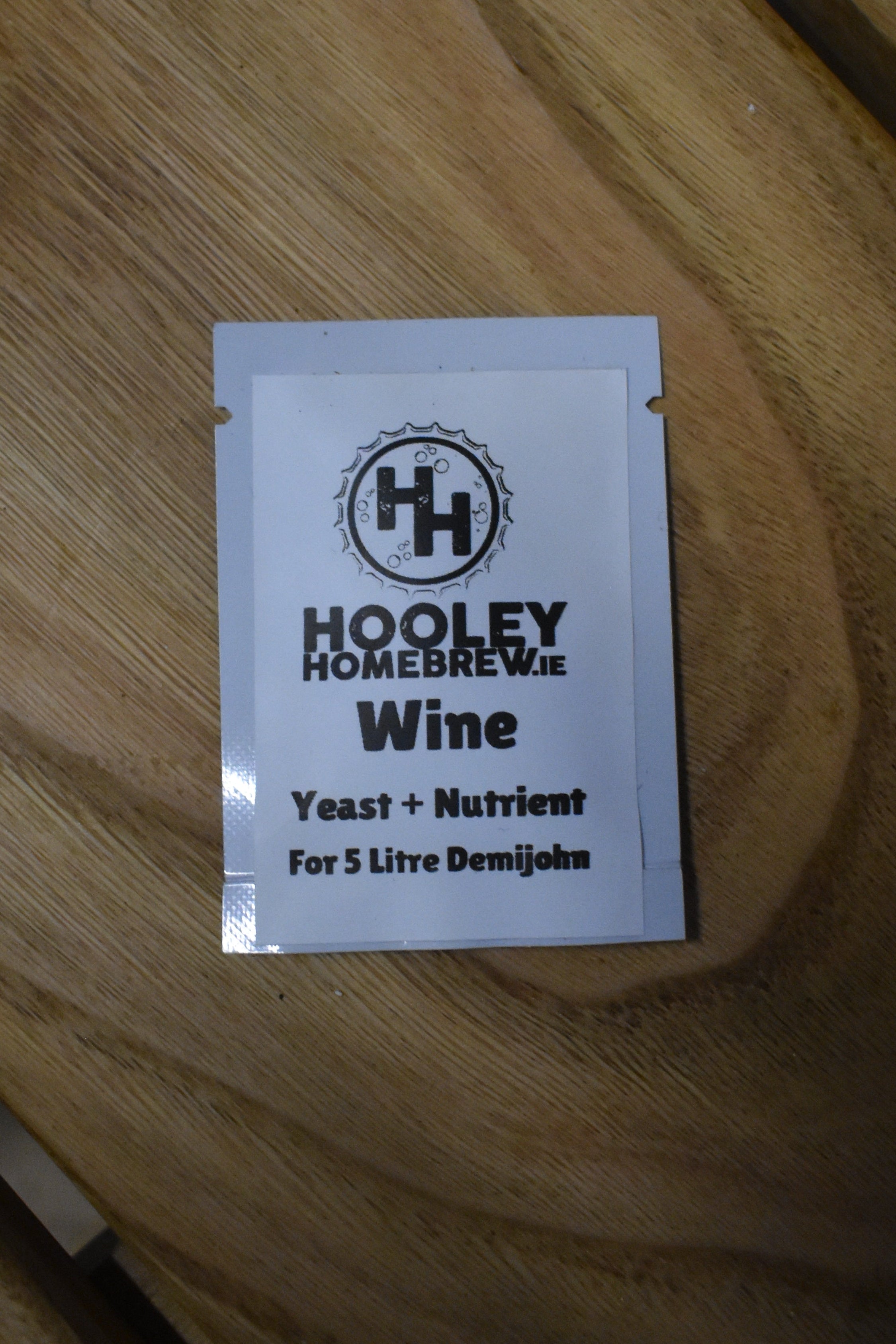 Demijohn Wine Yeast with Nutrient for 5 Litre Fermentation