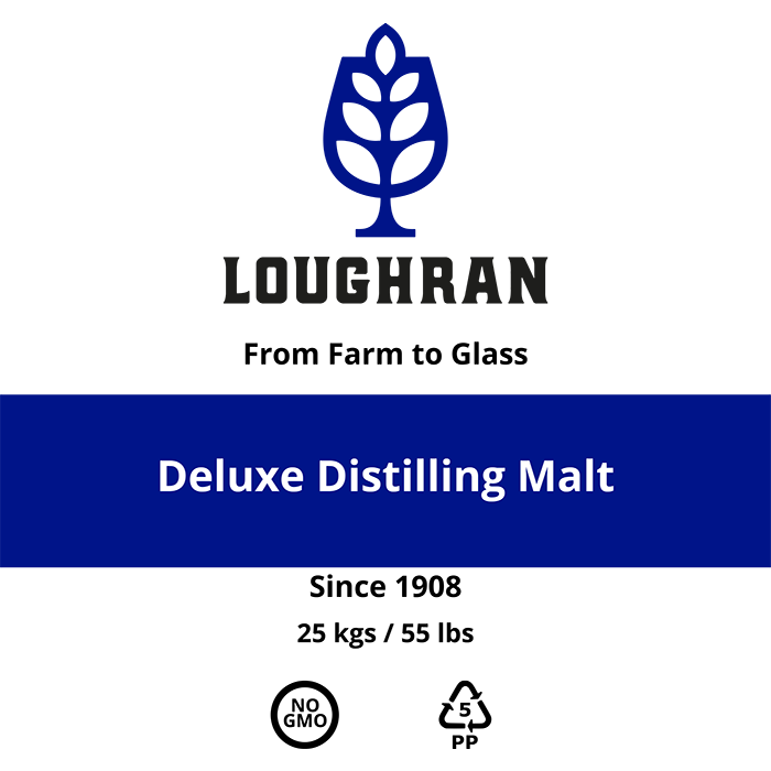 Loughran Deluxe Distilling Malt – Milled