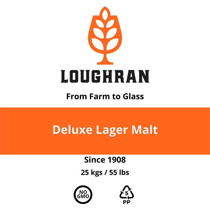 Loughran Deluxe Lager Malt – Milled