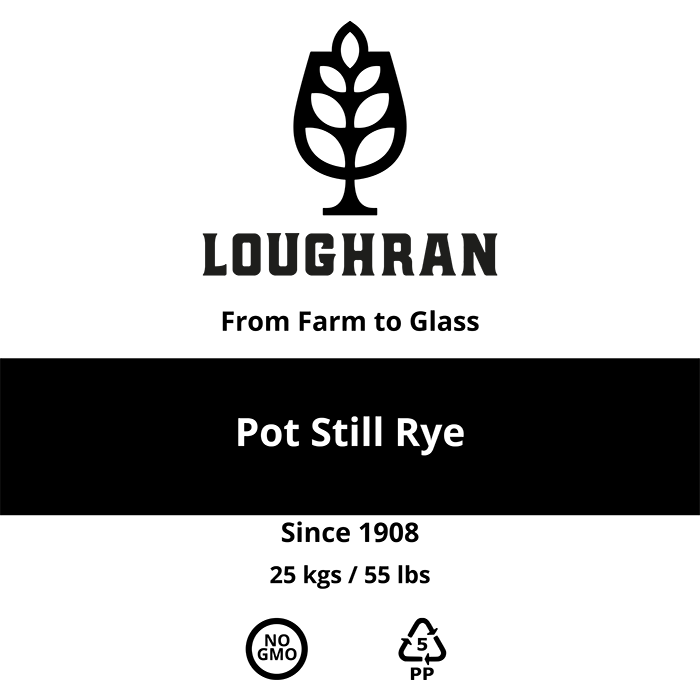 Loughran Pot Still Rye – Milled