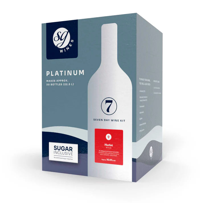 SG Wines Platinum 30 Bottle Merlot Style