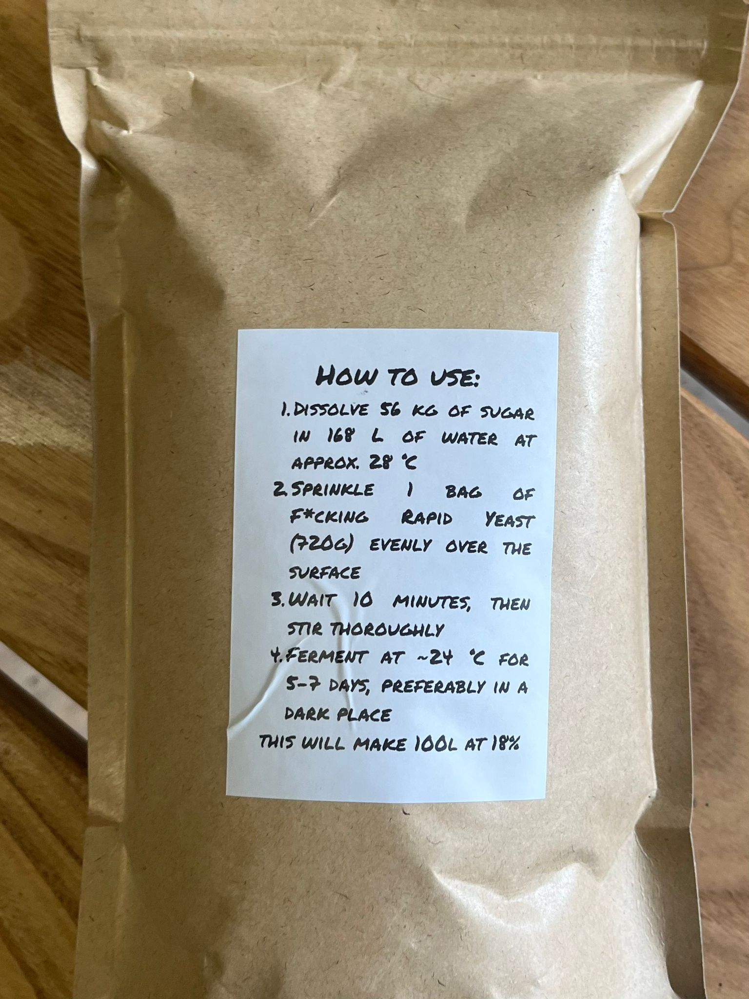 F*cking Rapid Yeast | Turbo Yeast for 200L Sugar Wash Ferments