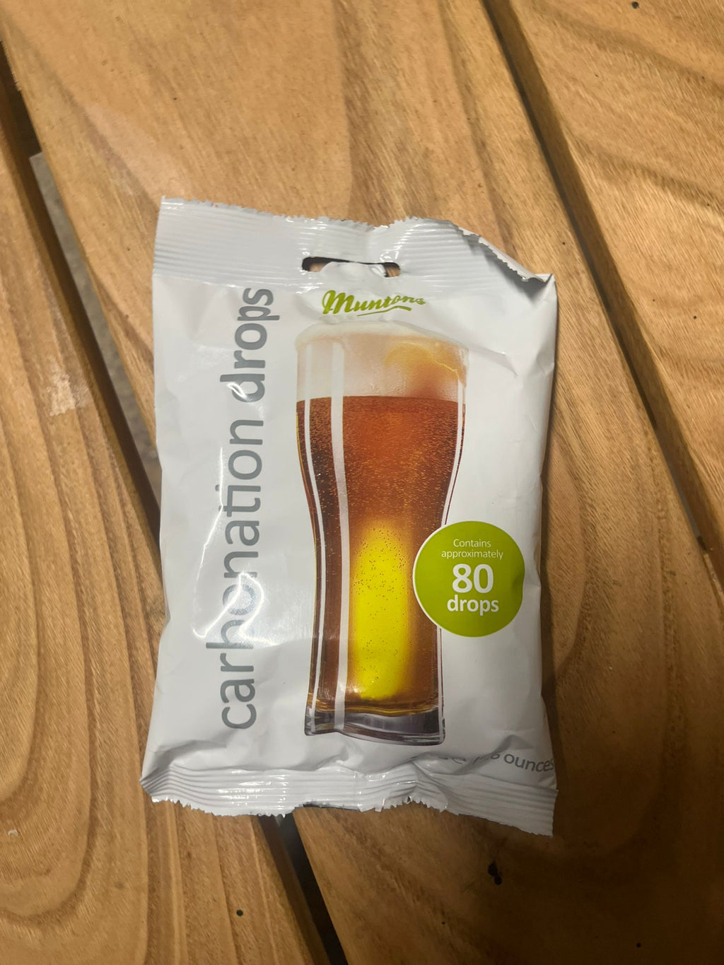 Muntons Carbonation Drops 160g for 40 pints