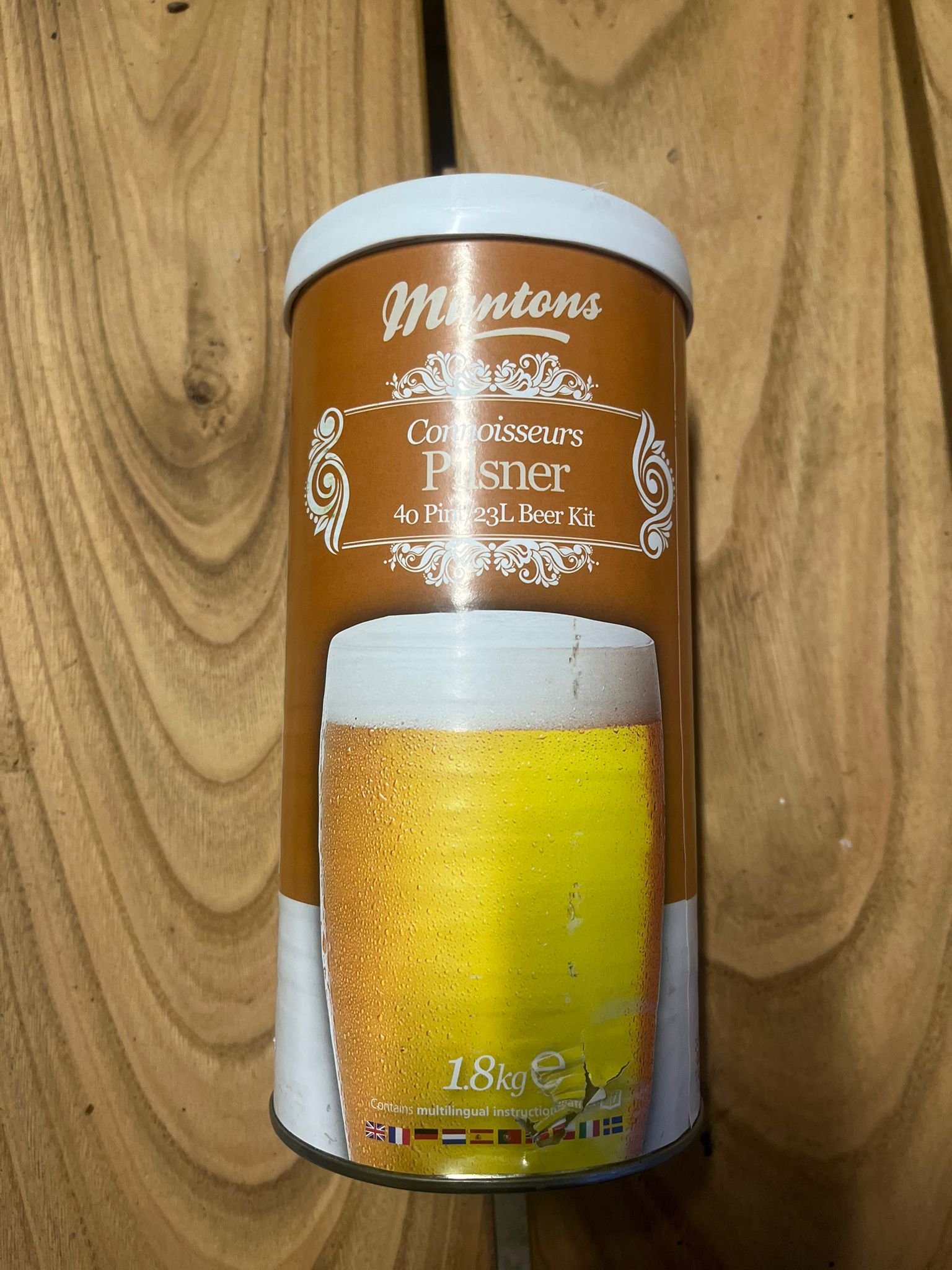 Muntons Connoisseurs Pilsner Beer Kit 1.8kg