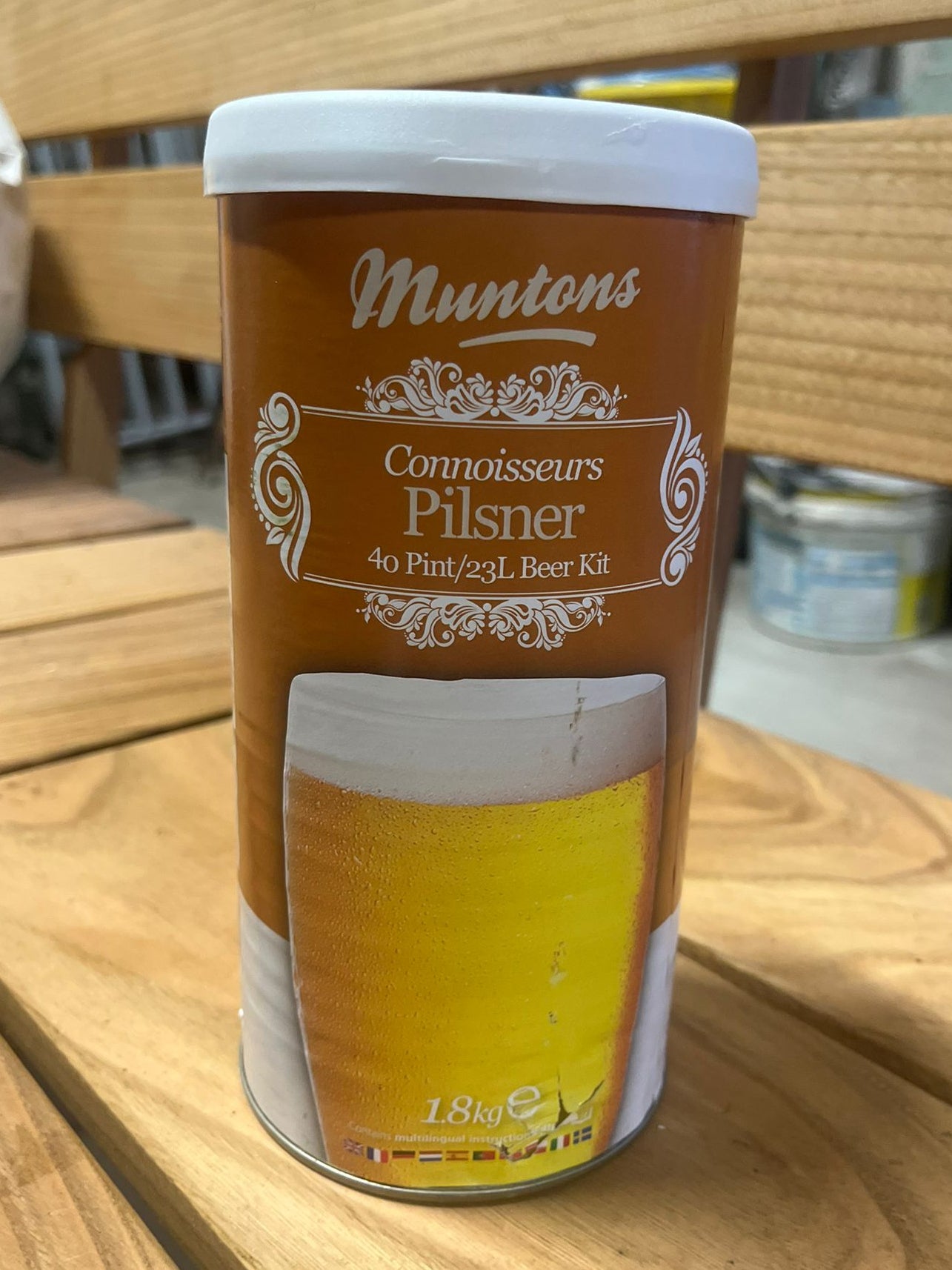 Muntons Connoisseurs Pilsner Beer Kit 1.8kg