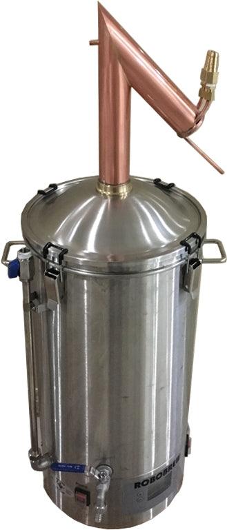 AlcoEngine Pot Still Solid Copper Condeser