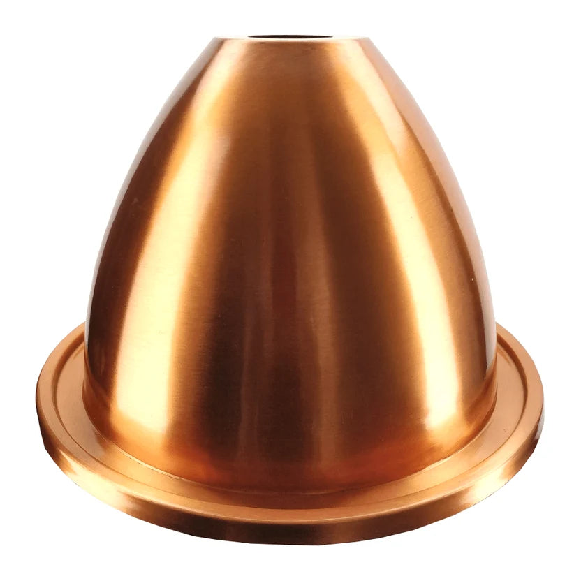 AlcoEngine Copper Alembic Distillation Lid with 47mm Hole