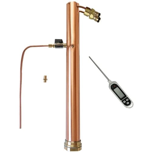 AlcoEngine Reflux Solid Copper Condeser