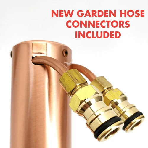 AlcoEngine Reflux Solid Copper Condeser