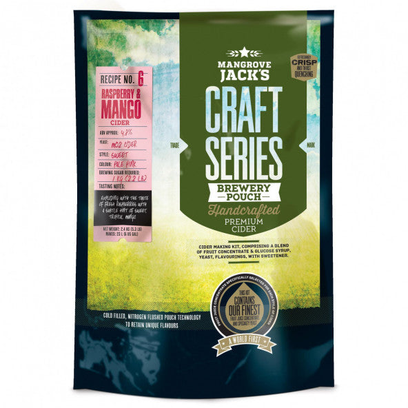 Mangrove Jack's Craft Series Raspberry and Mango Cider