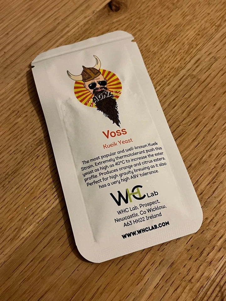 Voss Kveik: Lightning Fast Ale Dry Yeast 11GRAM/22LITRE WHC LABS