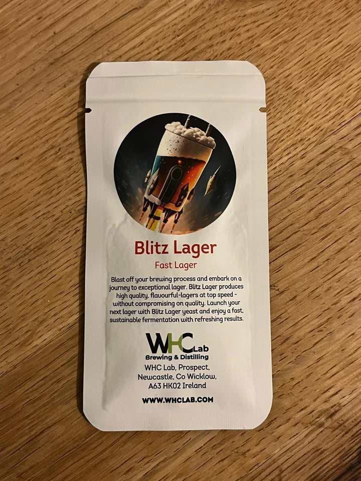 Blitz Lager: Fast Lager Dry Yeast Dry Yeast 11GRAM/22LITRE WHC LABS