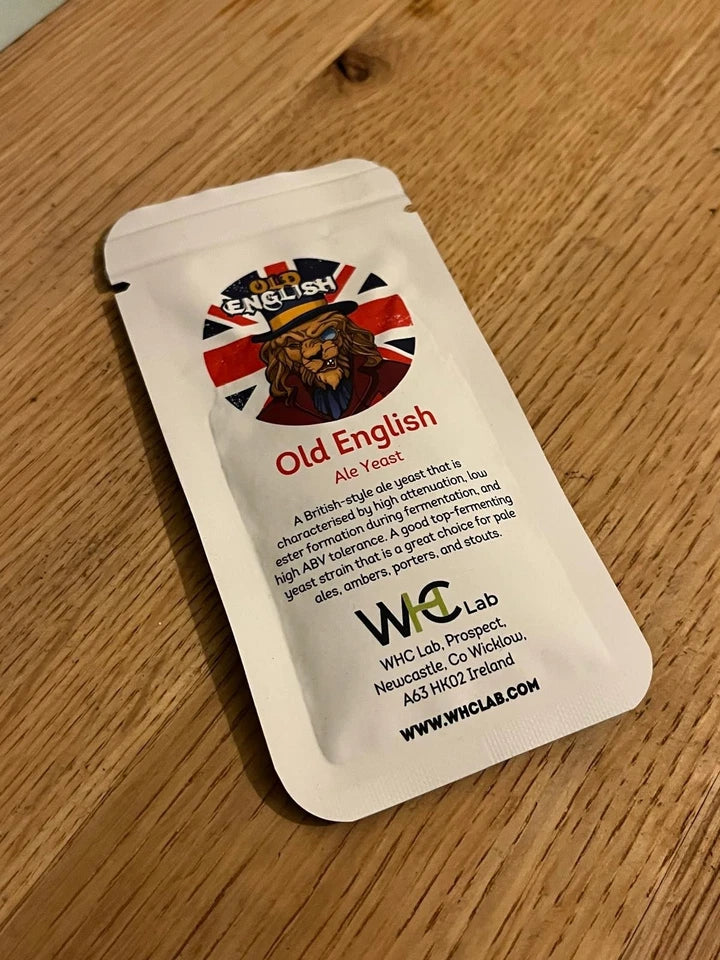 OLD ENGLISH: HERITAGE ALE DRY YEAST 11GRAM/22LITRE WHC LABS