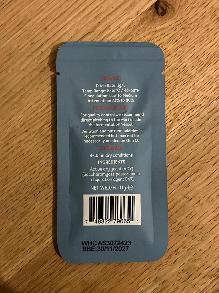 Apres Ski: Crisp Lager Dry Yeast 11GRAM/11LITRE WHC LABS