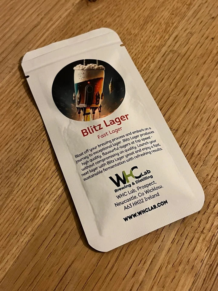 Blitz Lager: Fast Lager Dry Yeast Dry Yeast 11GRAM/22LITRE WHC LABS