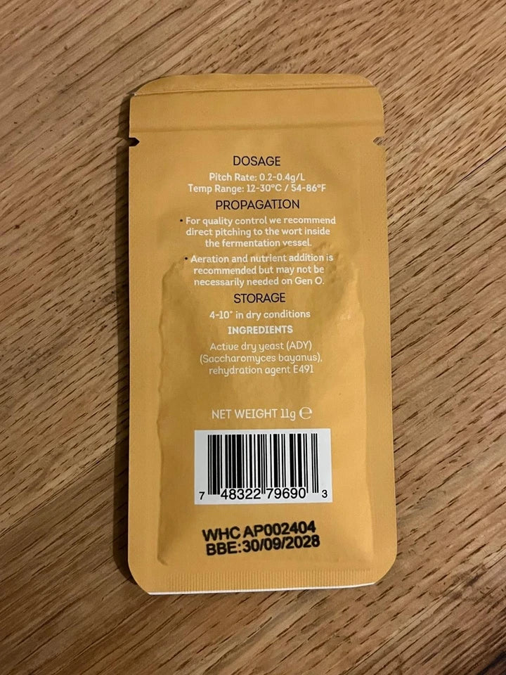 Lovely Bubbly: Champagne, Wine, Cider, Mead Dry Yeast 11GRAM/35-55LITRE WHC LABS