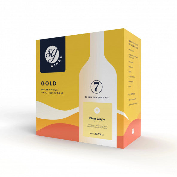 SG Wines Gold 30 Bottle Pinot Grigio Style