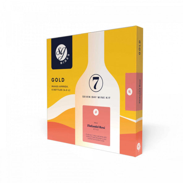 SG Wines Gold 6 Bottle Zinfandel Rosé Style